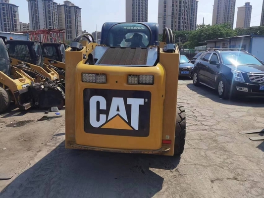 Moteur YUNNEI Peinture d'origine Utilisé Caterpillar 246C Chargeur de roues en excellent état