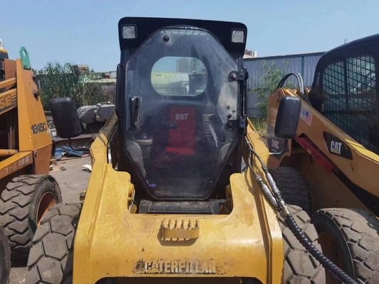 Moteur YUNNEI Peinture d'origine Utilisé Caterpillar 246C Chargeur de roues en excellent état