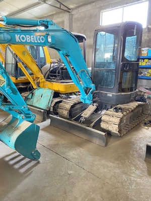 Mini-excavatrice Kobelco SK40SR utilisée avec et déplaçant le type Crawler du Japon