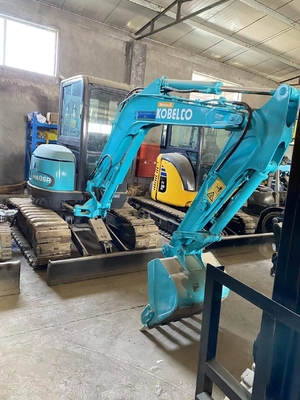 Mini-excavatrice Kobelco SK40SR utilisée avec et déplaçant le type Crawler du Japon