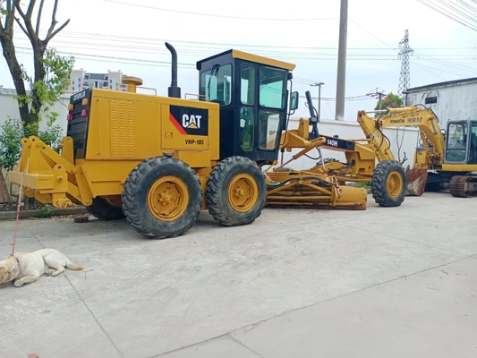 Machine d'occasion japonaise CAT 140H Gradeuse d'occasion avec machine à roues hydrauliques de 127 kW