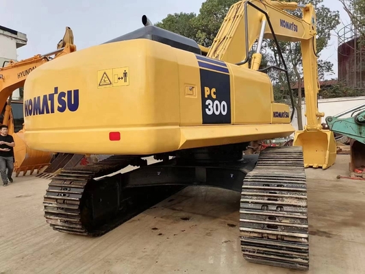 Utilisée machine à ramper Komatsu PC300 à faible consommation de carburant et à faible émission