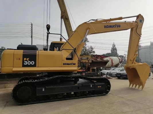 Utilisée machine à ramper Komatsu PC300 à faible consommation de carburant et à faible émission