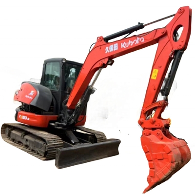 Mini-excavatrice Kubota KX163 avec moteur japonais et cylindre hydraulique Liyuan