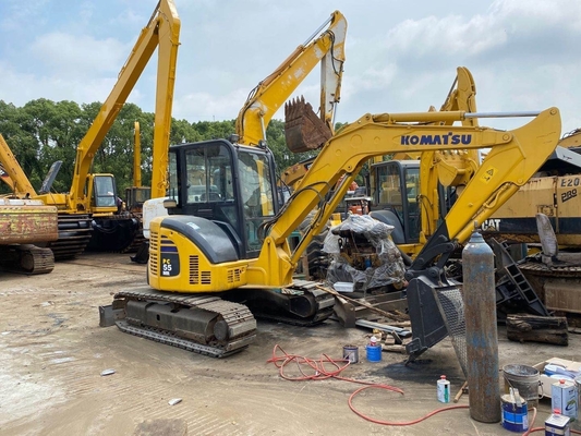 Excavateur mini japonais 5T Komatsu PC55 moteur EPA en bon état Shanghai