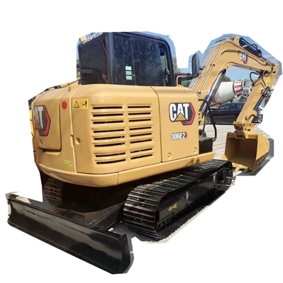 CAT306E2 6TON moteur EPA mini-fosseur CAT 306E2 chenille hydraulique 306E2 excavateur