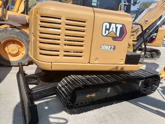 CAT306E2 6TON moteur EPA mini-fosseur CAT 306E2 chenille hydraulique 306E2 excavateur