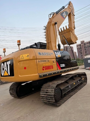 Excavateur Caterpillar 320D2 d'occasion 20 tonnes avec vanne hydraulique Liyuan du Japon