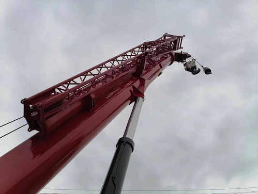 Crane à rampe SANY STC1000 de 100 tonnes avec peinture originale et moteur EPA en bon état