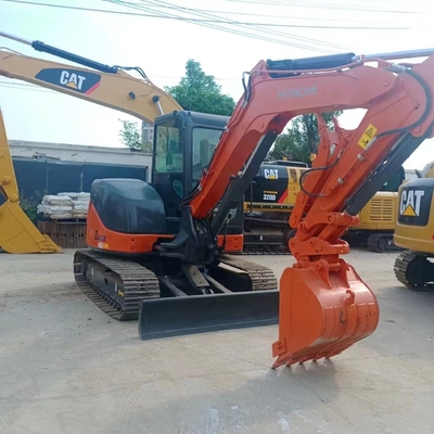 6500 KG Hitachi zx75us Excavateur mini-excavateur japonais d'occasion avec moteur EPA