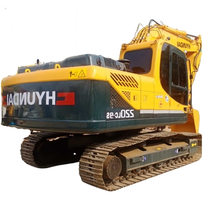 Excavatrice utilisée Hyundai 220LC-9S 20 Tonnes avec une capacité de seau de 0,3m3 en Corée