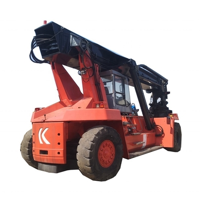 90% Kalmar Reach Stacker DRD450 Tour Crane 45 Tonnes Conteneur Téléscopieuse