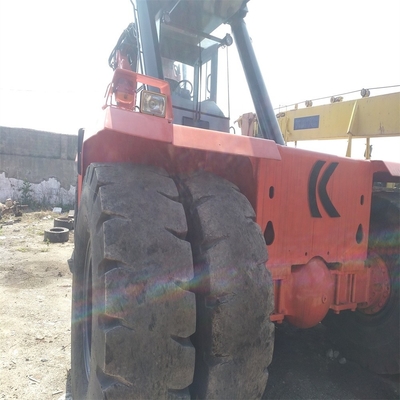 90% Kalmar Reach Stacker DRD450 Tour Crane 45 Tonnes Conteneur Téléscopieuse