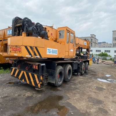 Shanghai TADANO 50T Grue de camion avec couleur d'origine et peu d'heures de travail 0-2000