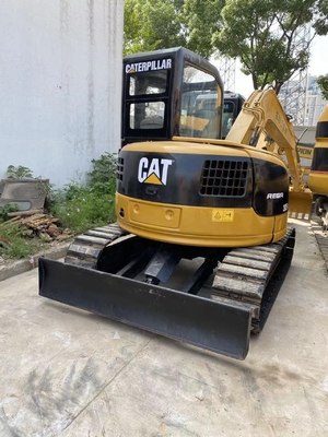 Excavatrice miniature CAT305 utilisée avec poids de fonctionnement de 0,8 TON et système hydraulique