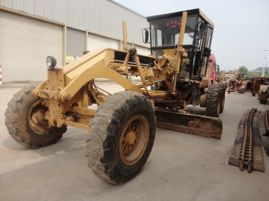 CAT Caterpillar120H Grader Bonne performance et du Japon pour la machine à plat de terre utilisée