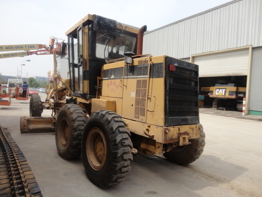 CAT Caterpillar120H Grader Bonne performance et du Japon pour la machine à plat de terre utilisée