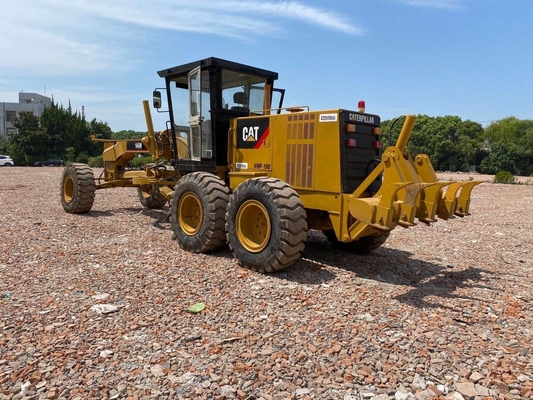 Japon Original Caterpillar 14H Motor Grader utilisé avec pneu routier et chargeur avant au Japon