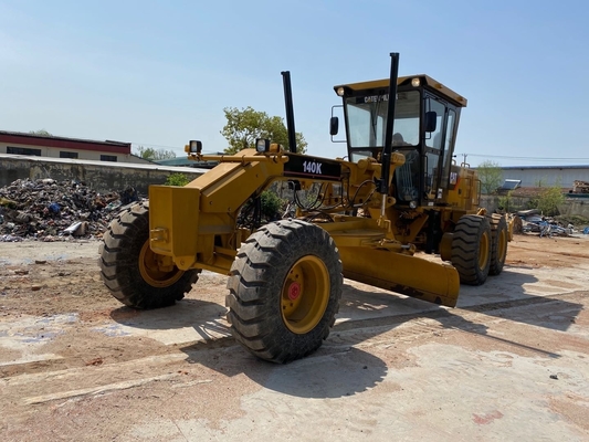 Bonne performance de seconde main 140K Motor Grader Cat140 Grade utilisé pour la construction