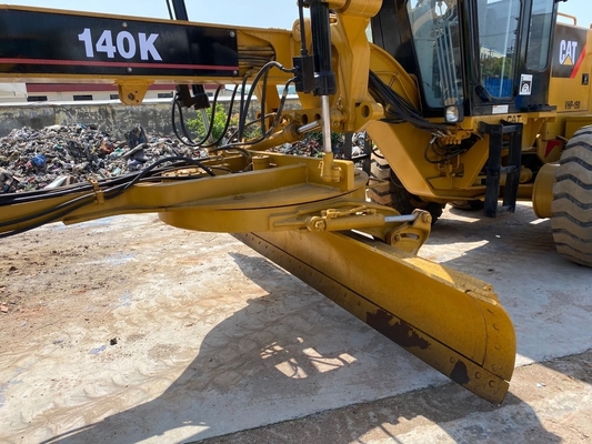 Bonne performance de seconde main 140K Motor Grader Cat140 Grade utilisé pour la construction