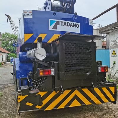 Le Japon a fabriqué une grue TADANO de 25 tonnes, un camion mobile de 25 tonnes d'occasion avec des heures de travail en stock.