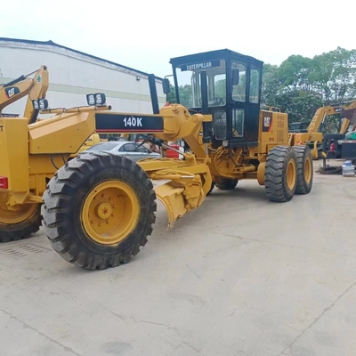 Cat140K, moteur de rangement d'occasion, couleur originale, machines d'ingénierie et de construction utilisées