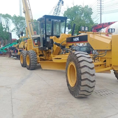 Cat140K, moteur de rangement d'occasion, couleur originale, machines d'ingénierie et de construction utilisées