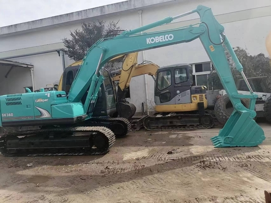Excavateur Kobelco SK140 d'occasion avec peinture d'origine et capacité de seau de 0,1m3 du Japon