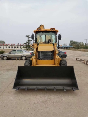 Bonne machine de chargement à roues japonaise 428 CAT 428F d'occasion avec 15000 kg de poids