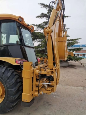 Bonne machine de chargement à roues japonaise 428 CAT 428F d'occasion avec 15000 kg de poids