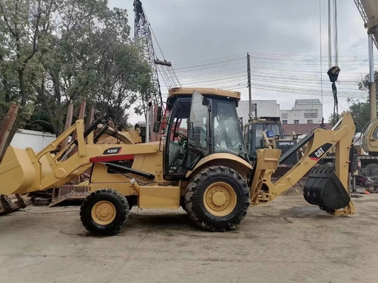 CAT 420F Chargeuse à remorque avec soupape hydraulique Liyuan du Japon, poids opérationnel de 15 tonnes