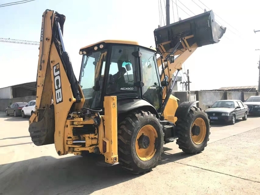Chargeur JCB 4CX d'occasion 15TON Chargeur de remorque avec cylindre hydraulique Nabtesco du Japon