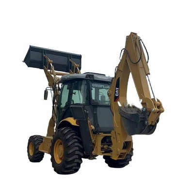 Chargeur de peinture diesel d'origine utilisée Caterpillar 420F avec soupape hydraulique Nabtesco 2017