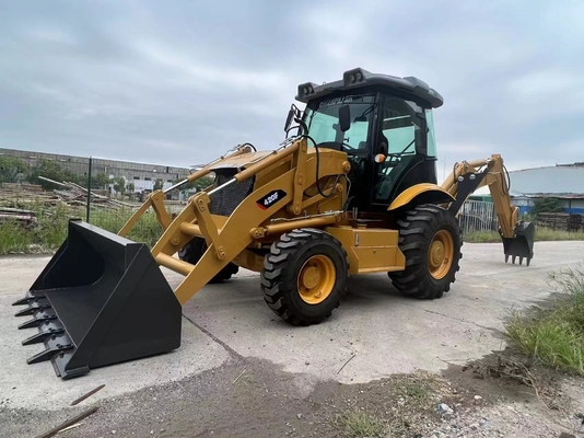 Chargeur de peinture diesel d'origine utilisée Caterpillar 420F avec soupape hydraulique Nabtesco 2017