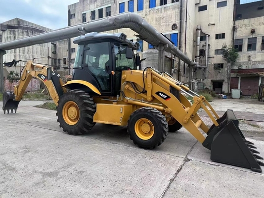 Chargeur de peinture diesel d'origine utilisée Caterpillar 420F avec soupape hydraulique Nabtesco 2017