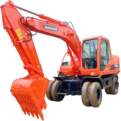 Excavateur à rouleaux de 15 tonnes Doosan DH150W-7 utilisé au Japon avec cylindre hydraulique Liyuan