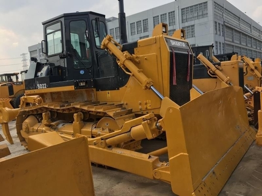 Peinture d'origine Shantui SD22 EPA Moteur Bulldozer hydraulique Moteur de type rampant Bulldozer