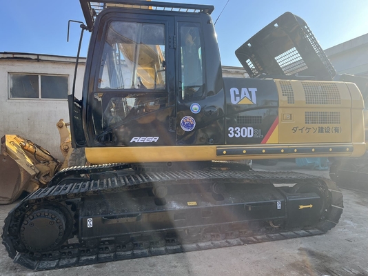330D2L Excavateur d'occasion CAT 330D2L avec 20000 kg de poids de la machine