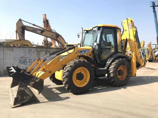 JCB 4CX chargeuse de charrue hydraulique de 15000 kg avec cylindre hydraulique Liyuan