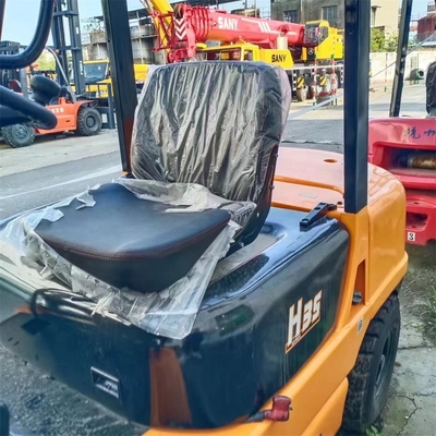 Moteur original Hangcha H35 3,5 Tonnes avec pince à briques Camion élévateur utilisé Poids 3000 KG Fabriqué