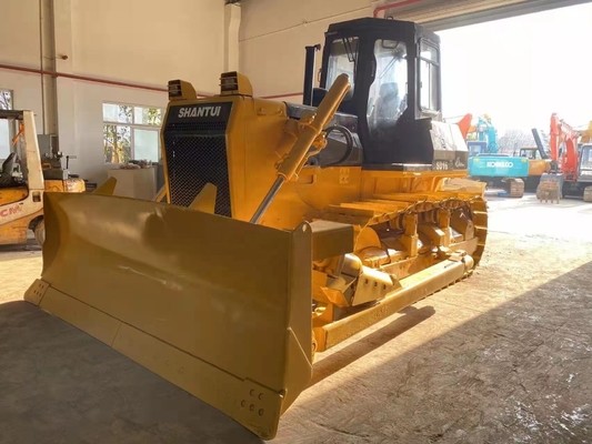 Bulldozer SD16 de Shantui utilisé avec peinture d'origine et moteur EPA en bon état
