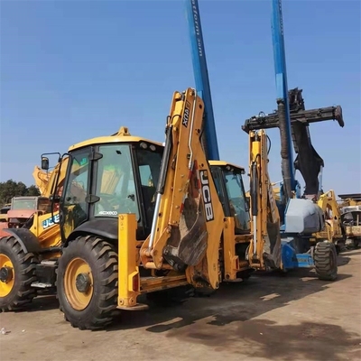 Charge nominale de 8 TON Chargeuse à remorqueuse JCB 4CX utilisée, de faible durée de travail et en bon état
