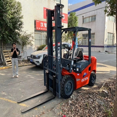 Héli 35 3,5 tonnes de chariot élévateur à fourche d'occasion moteur original prêt pour votre manutention de matériel