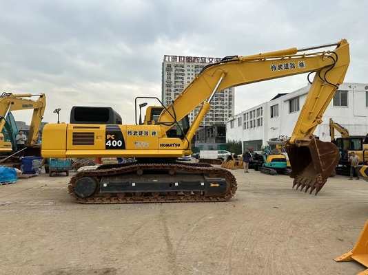 Faible temps de travail Japon Original Komatsu PC400-8R Excavateur à rampe avec moteur EPA