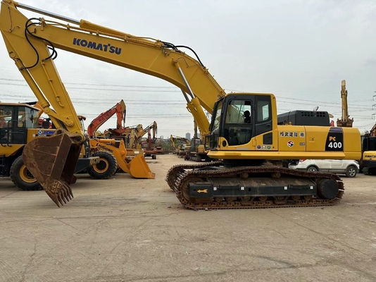 Faible temps de travail Japon Original Komatsu PC400-8R Excavateur à rampe avec moteur EPA