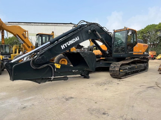 Corée Excavateur d'occasion Hyundai 300LC-9S Peinture originale entièrement hydraulique Excavateur à rampe