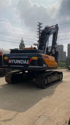 Corée Excavateur d'occasion Hyundai 300LC-9S Peinture originale entièrement hydraulique Excavateur à rampe