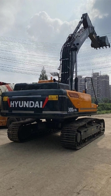 Corée Excavateur d'occasion Hyundai 300LC-9S Peinture originale entièrement hydraulique Excavateur à rampe