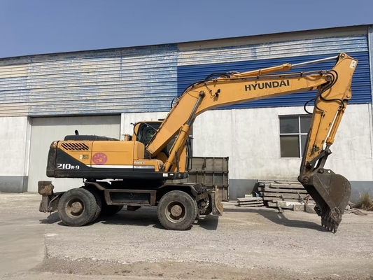 Peinture originale Hyundai 210W-9 Excavator 21000 kg Poids de la machine Pompes hydrauliques Liyuan