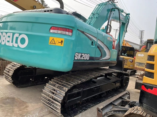 Excavateur Kobelco SK210LC d'occasion avec pompe hydraulique Liyuan et peinture originale au Japon